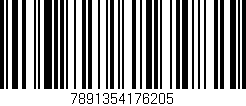 Código de barras (EAN, GTIN, SKU, ISBN): '7891354176205'