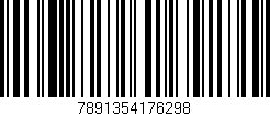 Código de barras (EAN, GTIN, SKU, ISBN): '7891354176298'