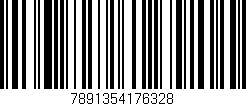 Código de barras (EAN, GTIN, SKU, ISBN): '7891354176328'