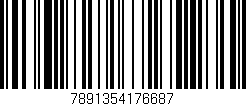 Código de barras (EAN, GTIN, SKU, ISBN): '7891354176687'