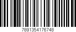 Código de barras (EAN, GTIN, SKU, ISBN): '7891354176748'