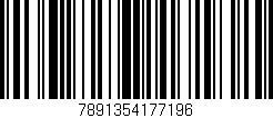 Código de barras (EAN, GTIN, SKU, ISBN): '7891354177196'