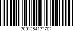Código de barras (EAN, GTIN, SKU, ISBN): '7891354177707'