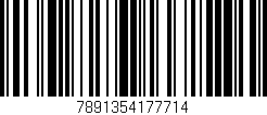 Código de barras (EAN, GTIN, SKU, ISBN): '7891354177714'