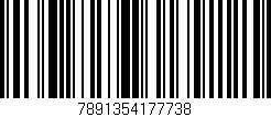 Código de barras (EAN, GTIN, SKU, ISBN): '7891354177738'