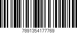 Código de barras (EAN, GTIN, SKU, ISBN): '7891354177769'