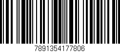 Código de barras (EAN, GTIN, SKU, ISBN): '7891354177806'