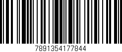 Código de barras (EAN, GTIN, SKU, ISBN): '7891354177844'