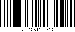 Código de barras (EAN, GTIN, SKU, ISBN): '7891354183746'