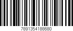 Código de barras (EAN, GTIN, SKU, ISBN): '7891354188680'