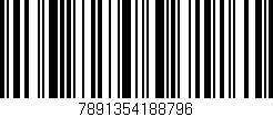 Código de barras (EAN, GTIN, SKU, ISBN): '7891354188796'