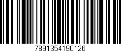 Código de barras (EAN, GTIN, SKU, ISBN): '7891354190126'