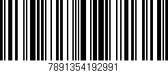 Código de barras (EAN, GTIN, SKU, ISBN): '7891354192991'