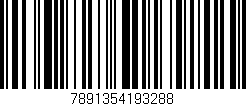 Código de barras (EAN, GTIN, SKU, ISBN): '7891354193288'