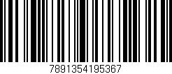 Código de barras (EAN, GTIN, SKU, ISBN): '7891354195367'