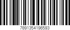 Código de barras (EAN, GTIN, SKU, ISBN): '7891354196593'
