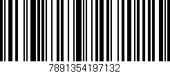 Código de barras (EAN, GTIN, SKU, ISBN): '7891354197132'