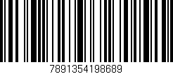 Código de barras (EAN, GTIN, SKU, ISBN): '7891354198689'
