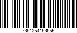 Código de barras (EAN, GTIN, SKU, ISBN): '7891354198955'