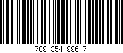 Código de barras (EAN, GTIN, SKU, ISBN): '7891354199617'