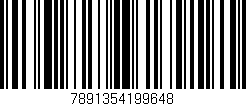 Código de barras (EAN, GTIN, SKU, ISBN): '7891354199648'