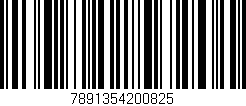 Código de barras (EAN, GTIN, SKU, ISBN): '7891354200825'