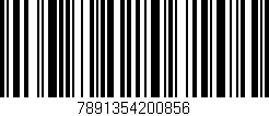 Código de barras (EAN, GTIN, SKU, ISBN): '7891354200856'