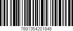 Código de barras (EAN, GTIN, SKU, ISBN): '7891354201846'