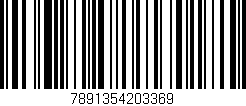 Código de barras (EAN, GTIN, SKU, ISBN): '7891354203369'