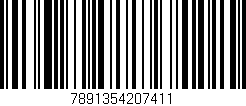 Código de barras (EAN, GTIN, SKU, ISBN): '7891354207411'