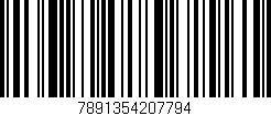 Código de barras (EAN, GTIN, SKU, ISBN): '7891354207794'