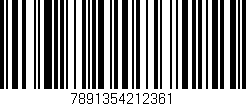 Código de barras (EAN, GTIN, SKU, ISBN): '7891354212361'