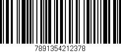 Código de barras (EAN, GTIN, SKU, ISBN): '7891354212378'