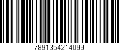 Código de barras (EAN, GTIN, SKU, ISBN): '7891354214099'