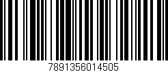 Código de barras (EAN, GTIN, SKU, ISBN): '7891356014505'