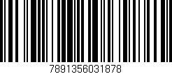 Código de barras (EAN, GTIN, SKU, ISBN): '7891356031878'