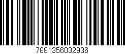 Código de barras (EAN, GTIN, SKU, ISBN): '7891356032936'