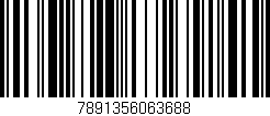 Código de barras (EAN, GTIN, SKU, ISBN): '7891356063688'