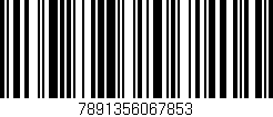 Código de barras (EAN, GTIN, SKU, ISBN): '7891356067853'