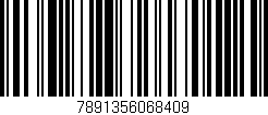 Código de barras (EAN, GTIN, SKU, ISBN): '7891356068409'