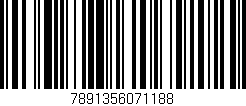 Código de barras (EAN, GTIN, SKU, ISBN): '7891356071188'