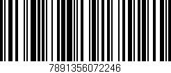 Código de barras (EAN, GTIN, SKU, ISBN): '7891356072246'