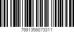 Código de barras (EAN, GTIN, SKU, ISBN): '7891356073311'