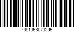 Código de barras (EAN, GTIN, SKU, ISBN): '7891356073335'