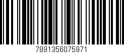 Código de barras (EAN, GTIN, SKU, ISBN): '7891356075971'