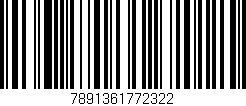 Código de barras (EAN, GTIN, SKU, ISBN): '7891361772322'