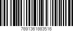 Código de barras (EAN, GTIN, SKU, ISBN): '7891361883516'