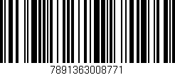 Código de barras (EAN, GTIN, SKU, ISBN): '7891363008771'