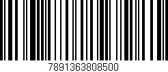 Código de barras (EAN, GTIN, SKU, ISBN): '7891363808500'