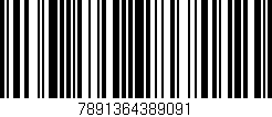 Código de barras (EAN, GTIN, SKU, ISBN): '7891364389091'